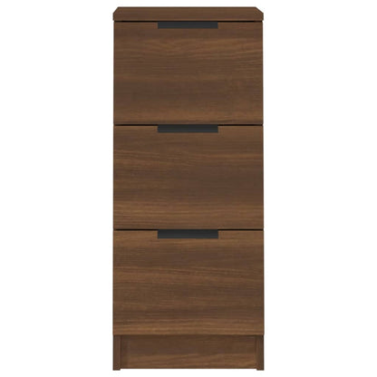 Credenze 2 pz Rovere Marrone 30x30x70 cm in Legno Multistrato - homemem39