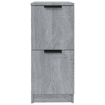 Credenze 2 pz Grigio Sonoma 30x30x70 cm in Legno Multistrato - homemem39