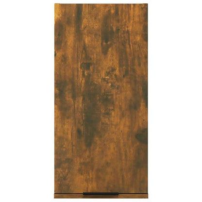 Mobile da Bagno a Parete Rovere Fumo 32x20x67 cm - homemem39