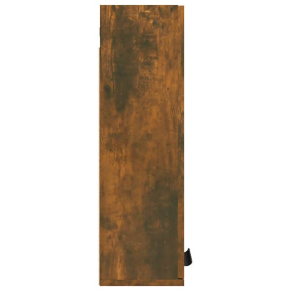 Mobile da Bagno a Parete Rovere Fumo 32x20x67 cm - homemem39
