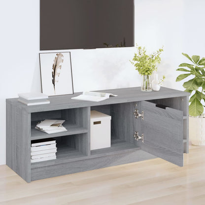 Mobile TV Grigio Sonoma 102x35,5x36,5 cm in Legno Multistrato