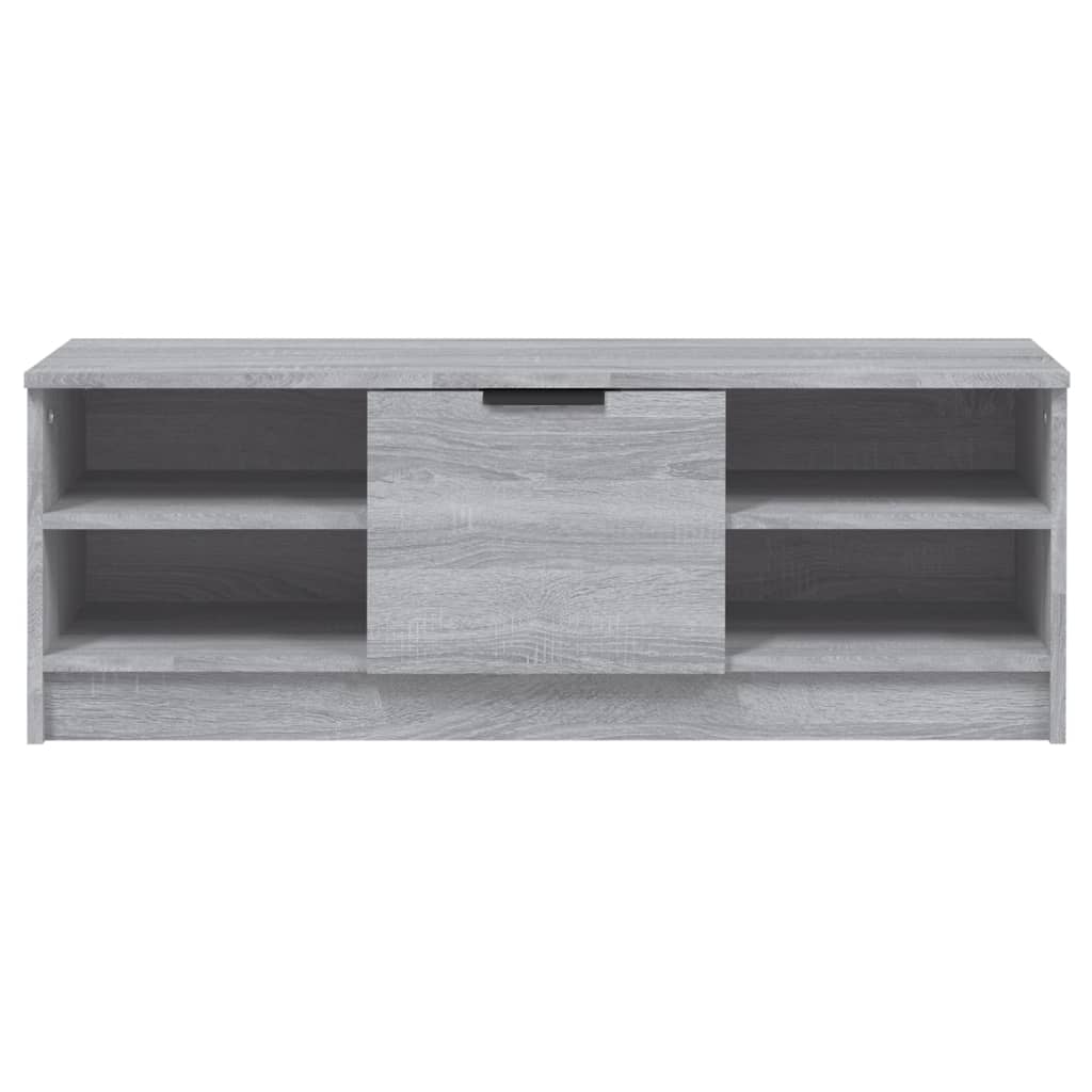 Mobile TV Grigio Sonoma 102x35,5x36,5 cm in Legno Multistrato