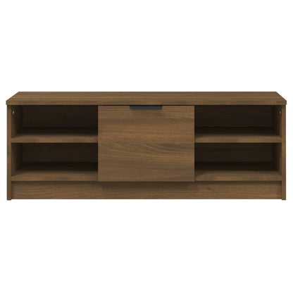 Mobile TV Rovere Marrone 102x35,5x36,5 cm in Legno Multistrato - homemem39