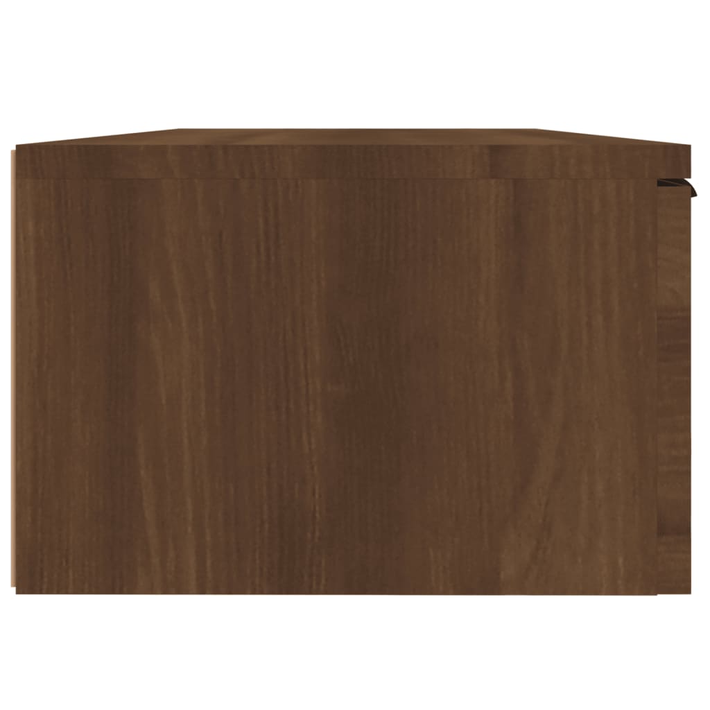 Armadietto a Muro Rovere Marrone 68x30x20 cm Legno Multistrato - homemem39