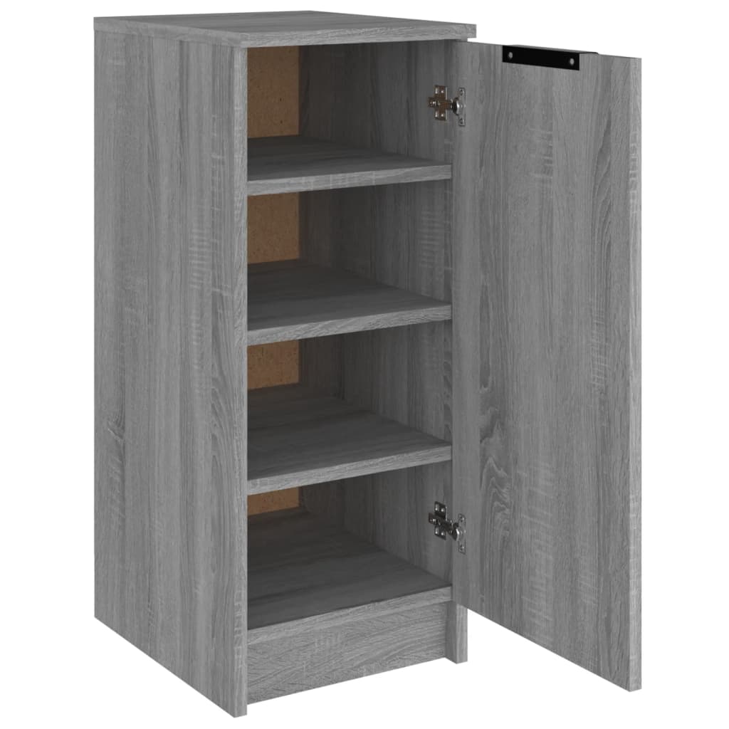 Scarpiera Grigio Sonoma 30x35x70 cm in Legno Multistrato - homemem39
