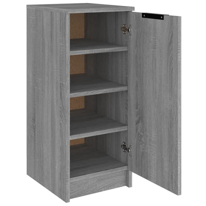 Scarpiera Grigio Sonoma 30x35x70 cm in Legno Multistrato - homemem39