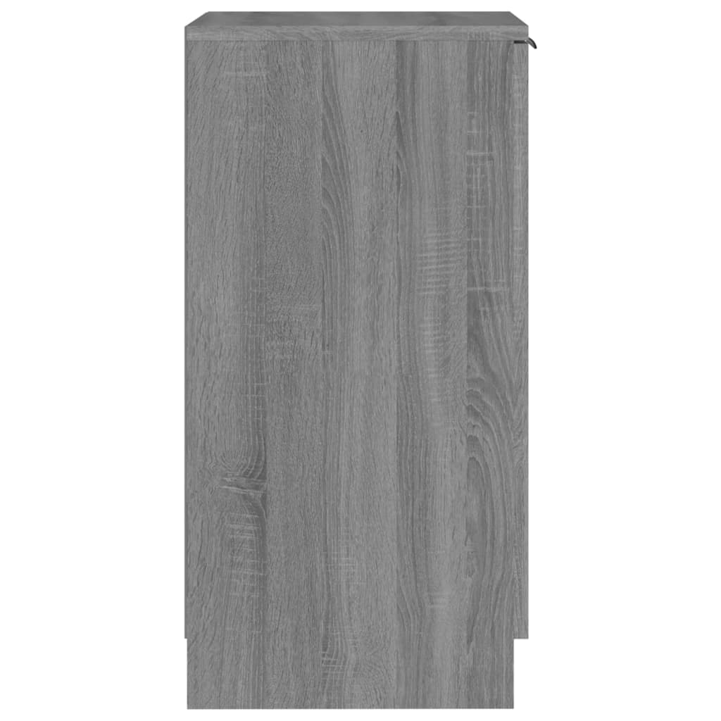 Scarpiera Grigio Sonoma 30x35x70 cm in Legno Multistrato - homemem39