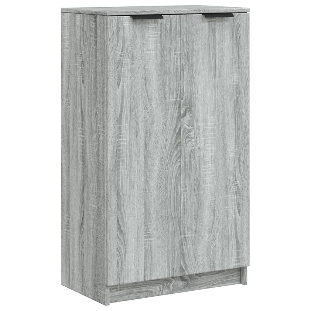 Scarpiera Grigio Sonoma 59x35x100 cm in Legno Multistrato - homemem39