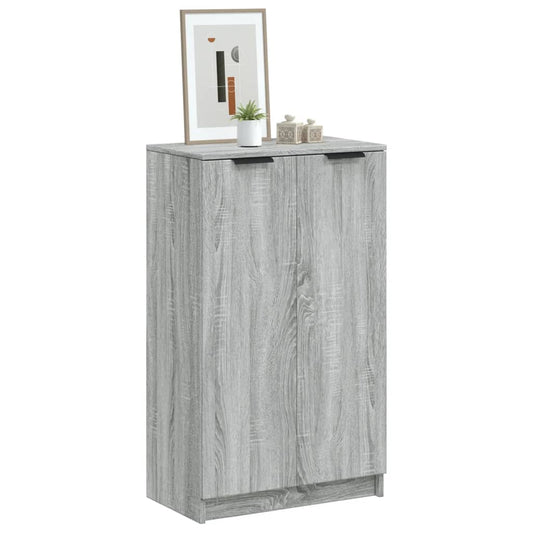 Scarpiera Grigio Sonoma 59x35x100 cm in Legno Multistrato - homemem39