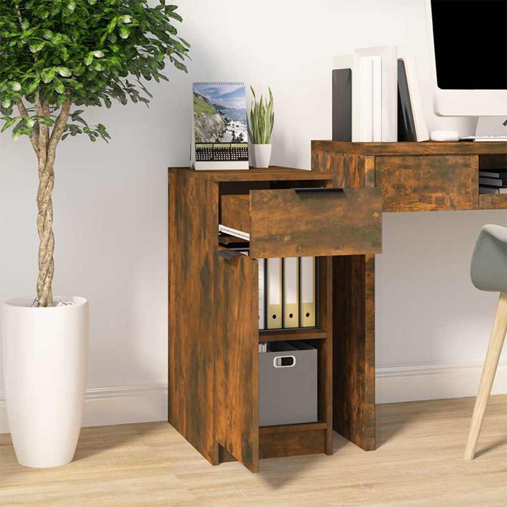 Armadietto Scrivania 33,5x50x75cm legno multistrato