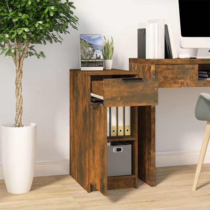 Armadietto Scrivania 33,5x50x75cm legno multistrato