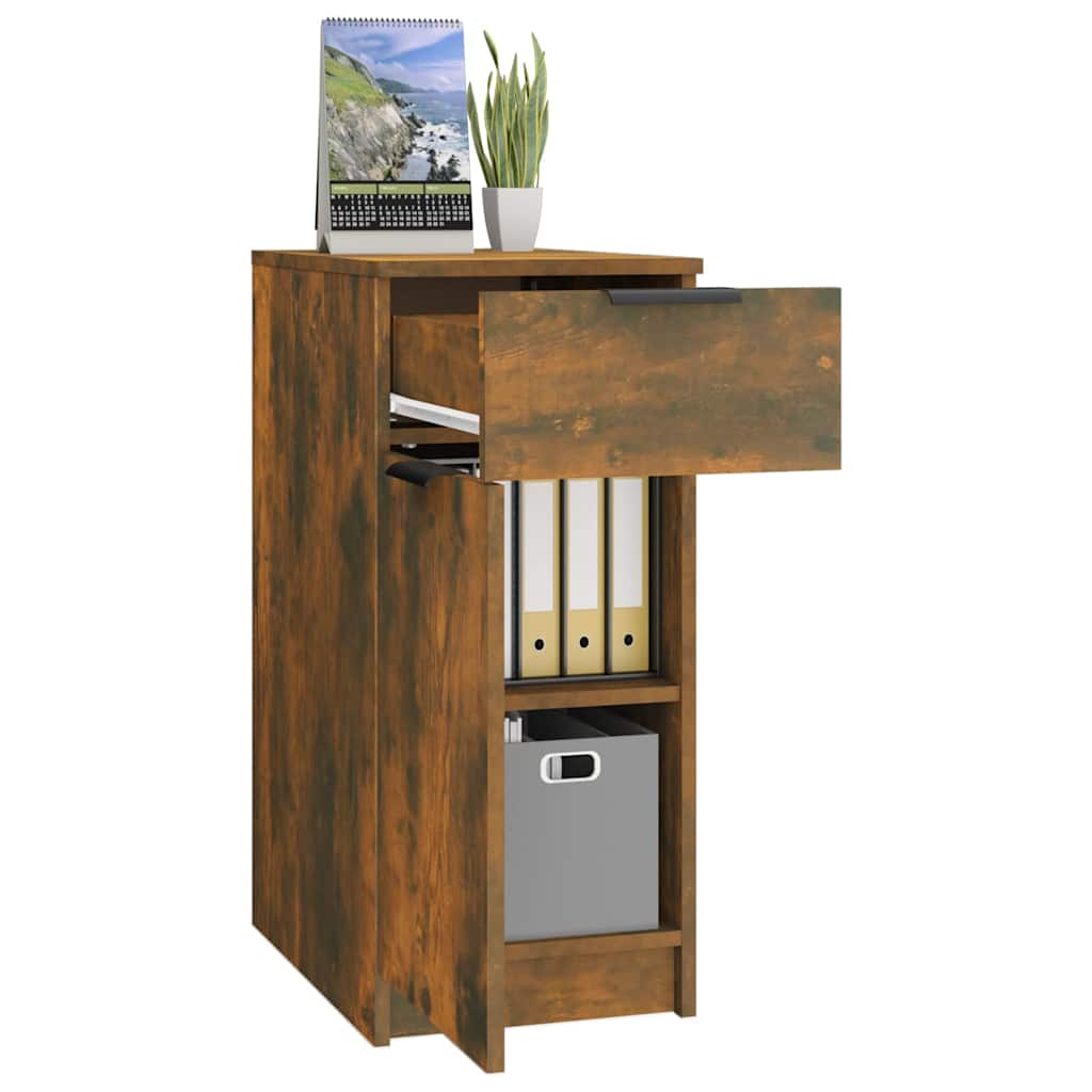 Armadietto Scrivania 33,5x50x75cm legno multistrato