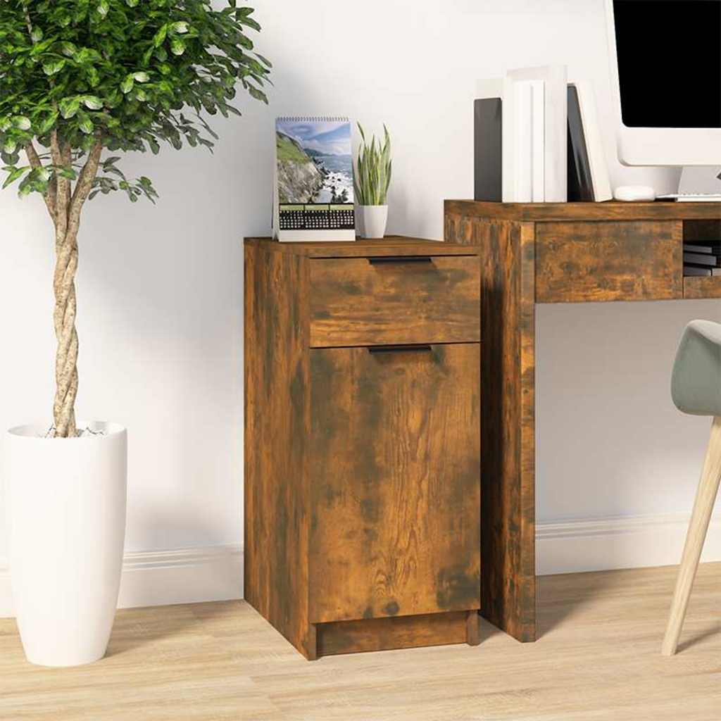 Armadietto Scrivania 33,5x50x75cm legno multistrato