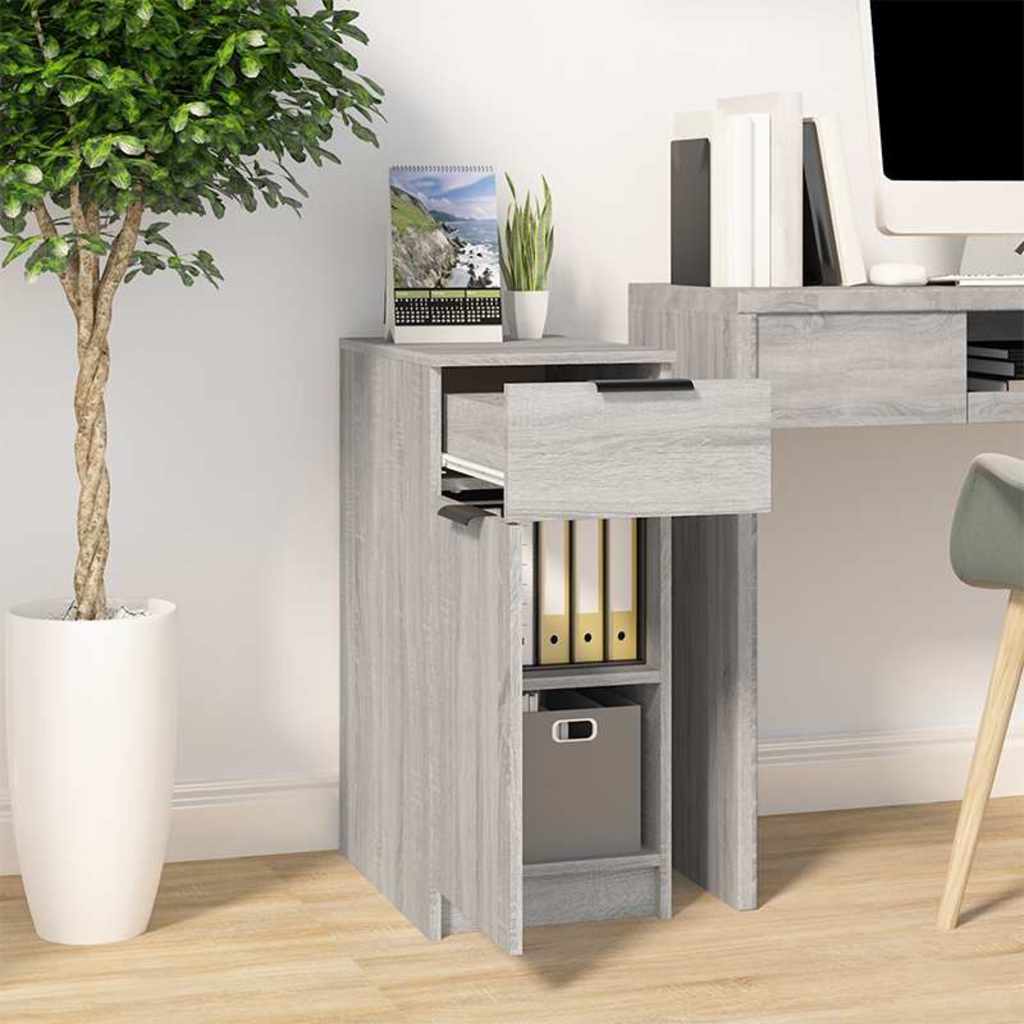 Armadietto da Scrivania 33,5x50x75 cm Legno
