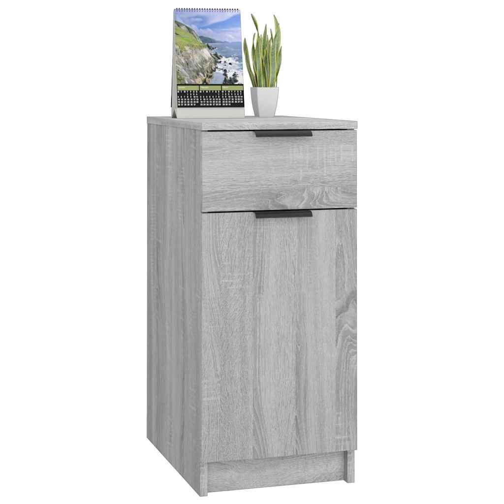Armadietto da Scrivania 33,5x50x75 cm Legno