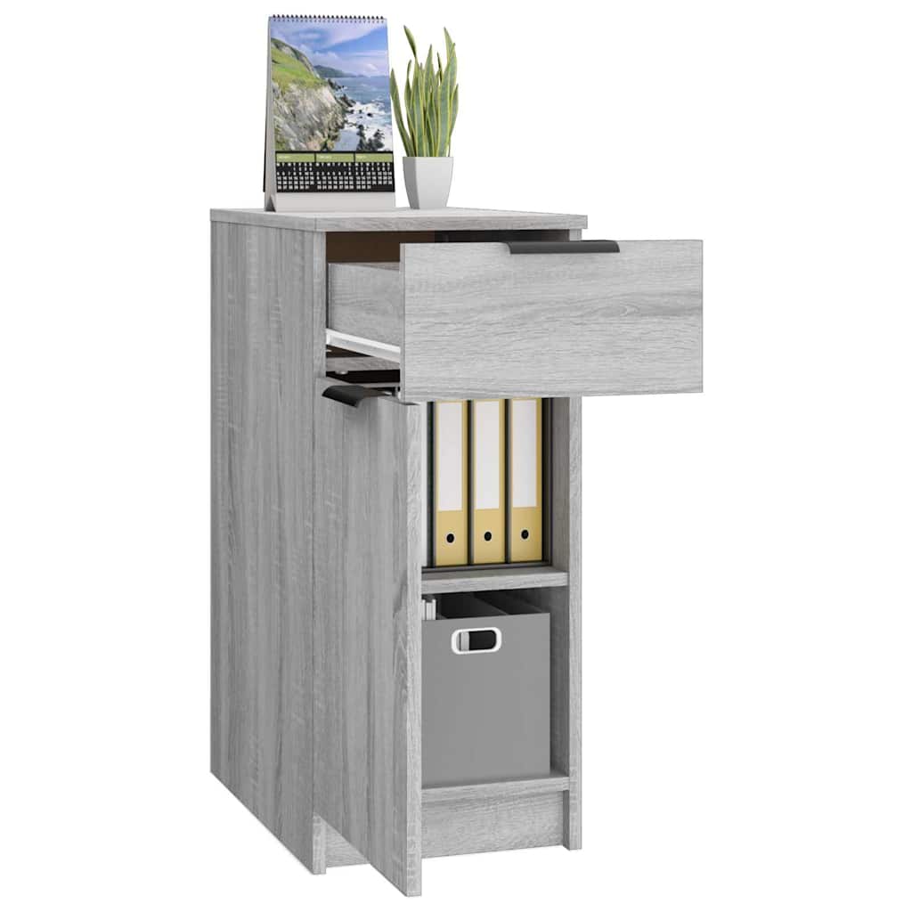 Armadietto da Scrivania 33,5x50x75 cm Legno