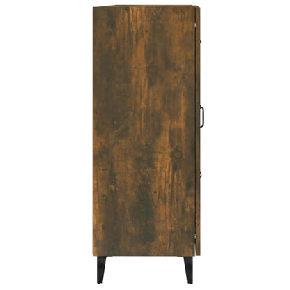 Credenza Rovere Fumo 69,5x34x90 cm in Legno Multistrato - homemem39