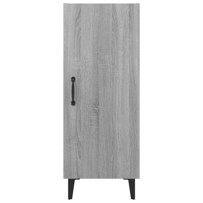 Credenza Grigio Sonoma 34,5x34x90 cm in Legno Multistrato - homemem39