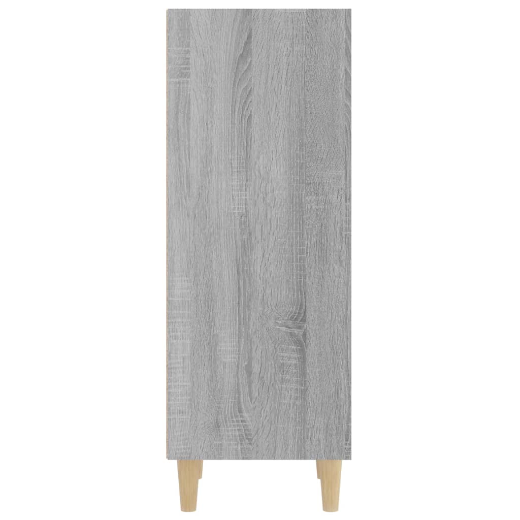 Credenza Grigio Sonoma 34,5x32,5x90 cm in Legno Multistrato - homemem39