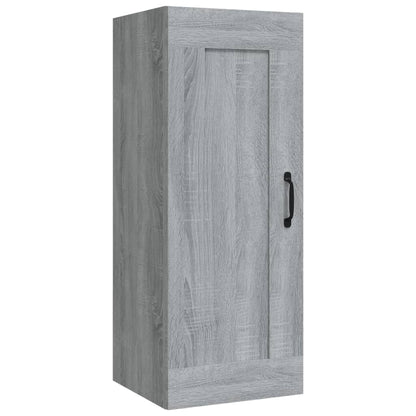 Mobile Pensile Grigio Sonoma 35x34x90 cm in Legno Multistrato - homemem39