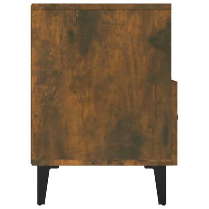 Mobile Porta TV Rovere Fumo 80x36x50 cm in Legno Multistrato - homemem39