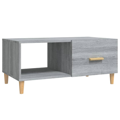 Tavolino Salotto Grigio Sonoma 89,5x50x40 cm Legno Multistrato | homemem39