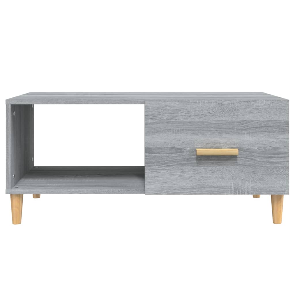 Tavolino Salotto Grigio Sonoma 89,5x50x40 cm Legno Multistrato | homemem39