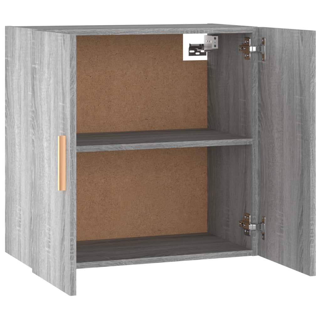 Mobile Pensile Grigio Sonoma 60x30x60 cm Legno Multistrato | homemem39