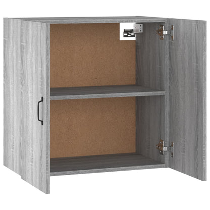 Mobile Pensile Grigio Sonoma 60x31x60 cm in Legno Multistrato | homemem39
