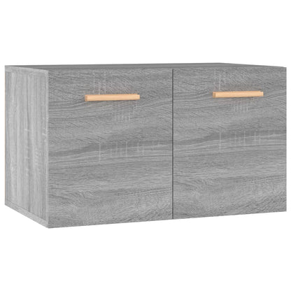 Mobile a Parete Grigio Sonoma 60x36,5x35cm in Legno Multistrato - homemem39