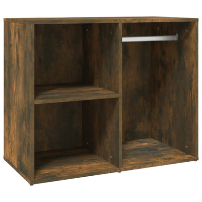Armadietto Cosmetici Rovere Fumo 80x40x65 cm Legno Multistrato - homemem39