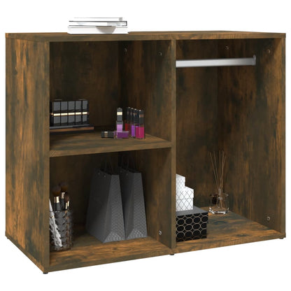 Armadietto Cosmetici Rovere Fumo 80x40x65 cm Legno Multistrato - homemem39