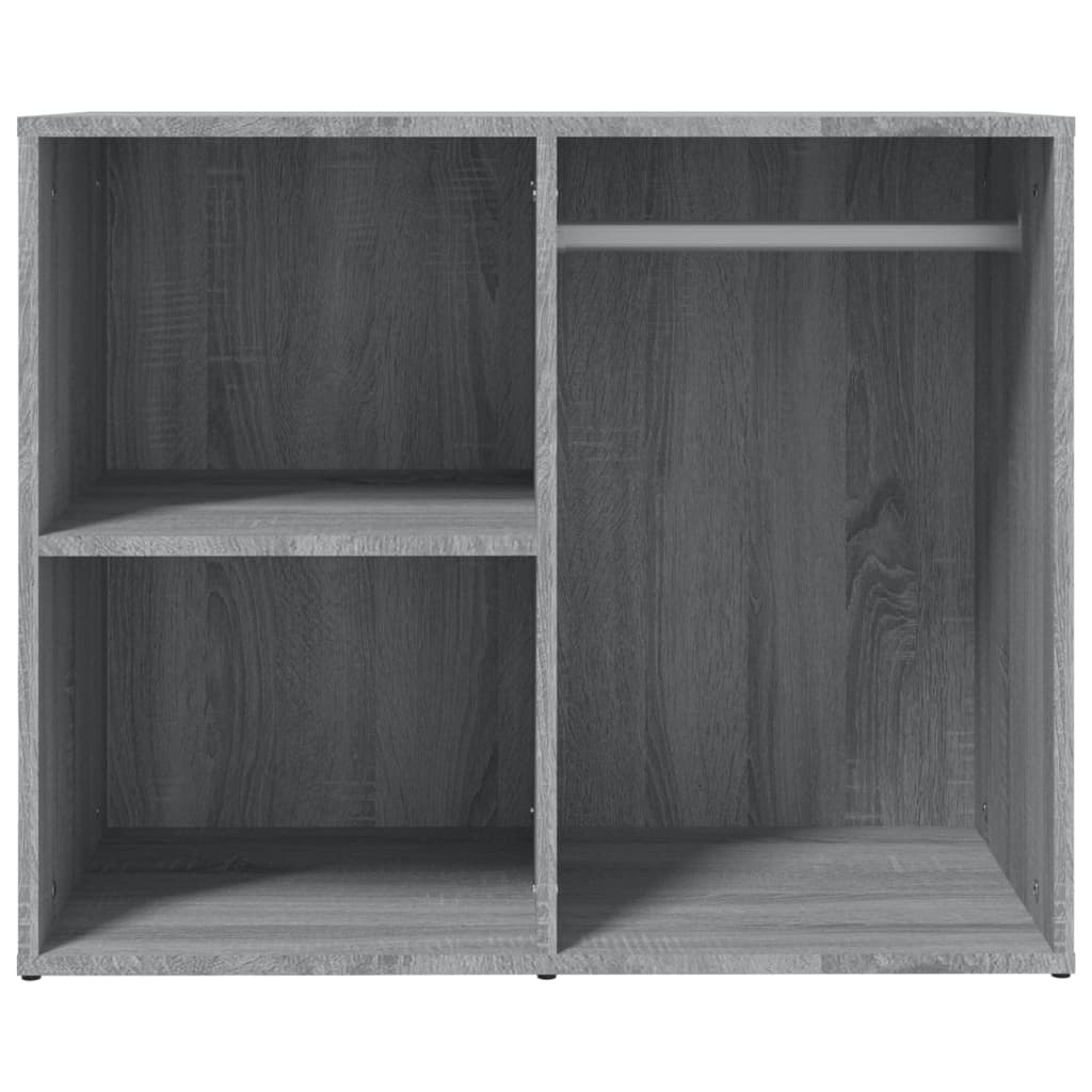 Armadietto Cosmetici Grigio Sonoma 80x40x65cm Legno Multistrato - homemem39