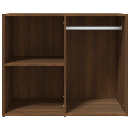 Armadietto Cosmetici Rovere Marrone 80x40x65 cm in Legno - homemem39