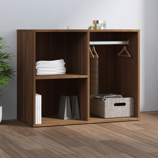 Armadietto Cosmetici Rovere Marrone 80x40x65 cm in Legno - homemem39
