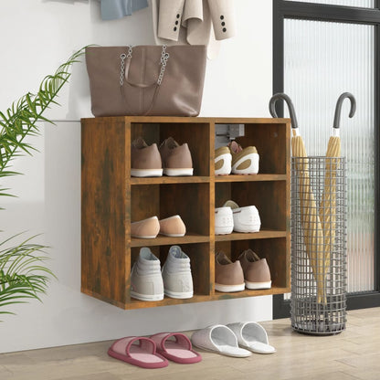 Scarpiera Rovere Fumo 52,5x30x50 cm - homemem39
