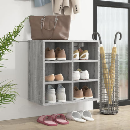 Scarpiera Grigio Sonoma 52,5x30x50 cm - homemem39