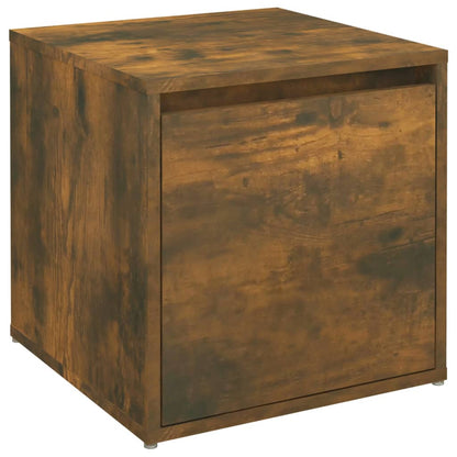 Cassetto Contenitore Rovere Fumo 40,5x40x40cm Legno Multistrato - homemem39
