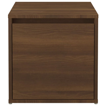 Cassetto Contenitore Rovere Marrone 40,5x40x40cm in Multistrato - homemem39