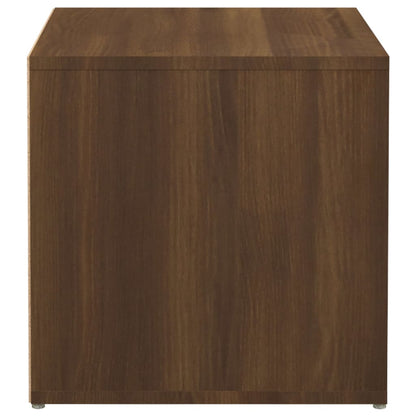 Cassetto Contenitore Rovere Marrone 40,5x40x40cm in Multistrato - homemem39
