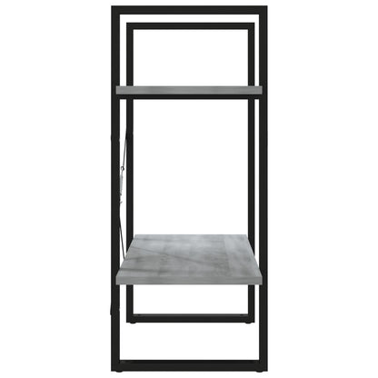 Libreria a 2 Ripiani Grigio Sonoma 60x30x70cm Legno Multistrato | homemem39