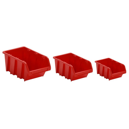 Set da Officina 26 pz Rosso e Nero 77x39 cm in Polipropilene | homemem39