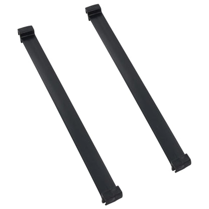 Fioriera Rialzata da Giardino Antracite 60x25x46cm in Rattan PP | homemem39