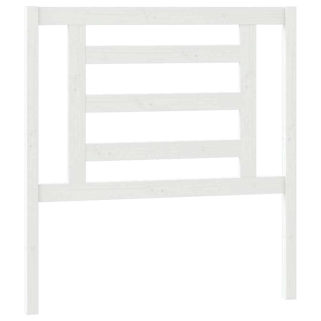 Dormeuse Estraibile Bianca 2x(90x200) cm Legno Massello di Pino | homemem39