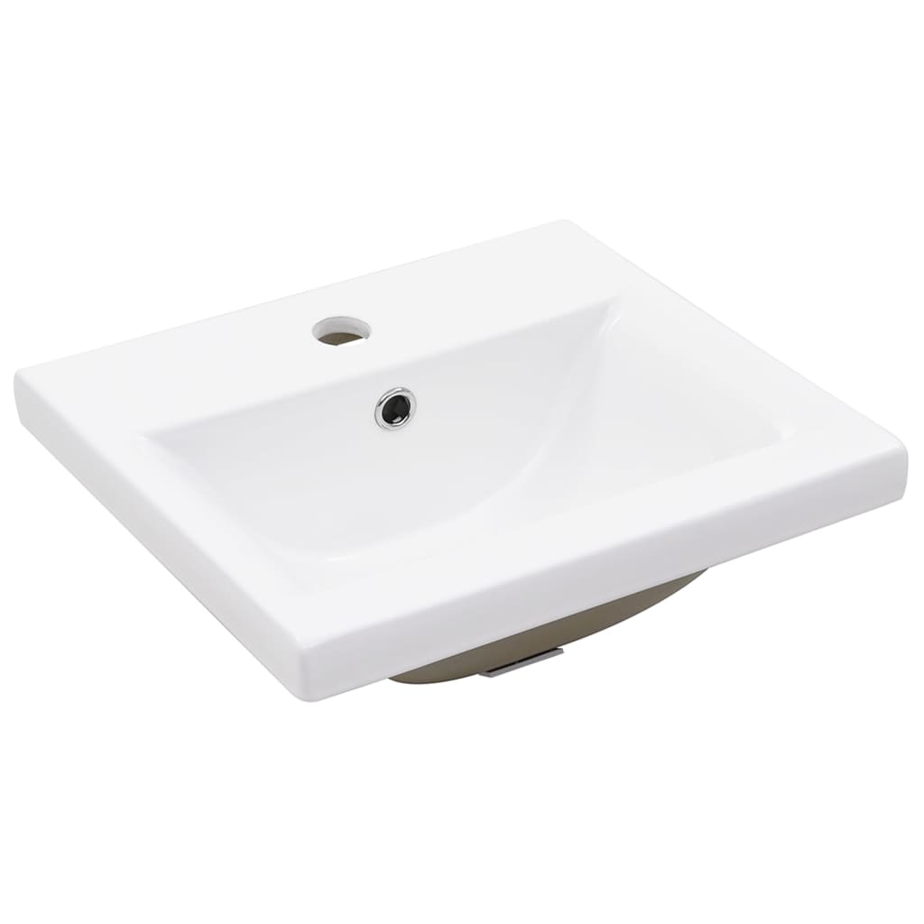 Mobile Bagno con Lavabo Integrato Bianco in Legno Multistrato | homemem39