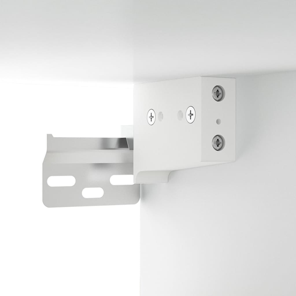 Mobile Bagno con Lavabo Integrato Bianco in Legno Multistrato | homemem39