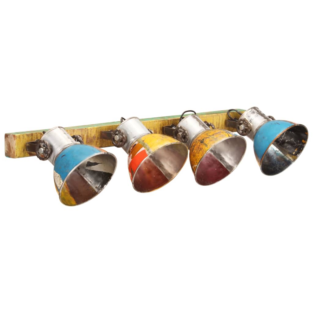 Lampada da Parete Industriale Multicolore 90x25 cm E27 | homemem39