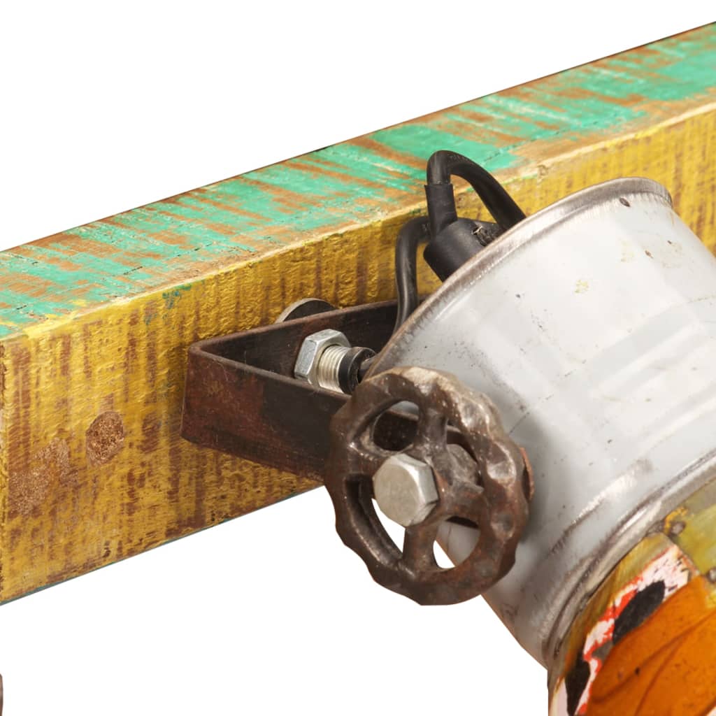 Lampada da Parete Industriale Multicolore 90x25 cm E27 | homemem39