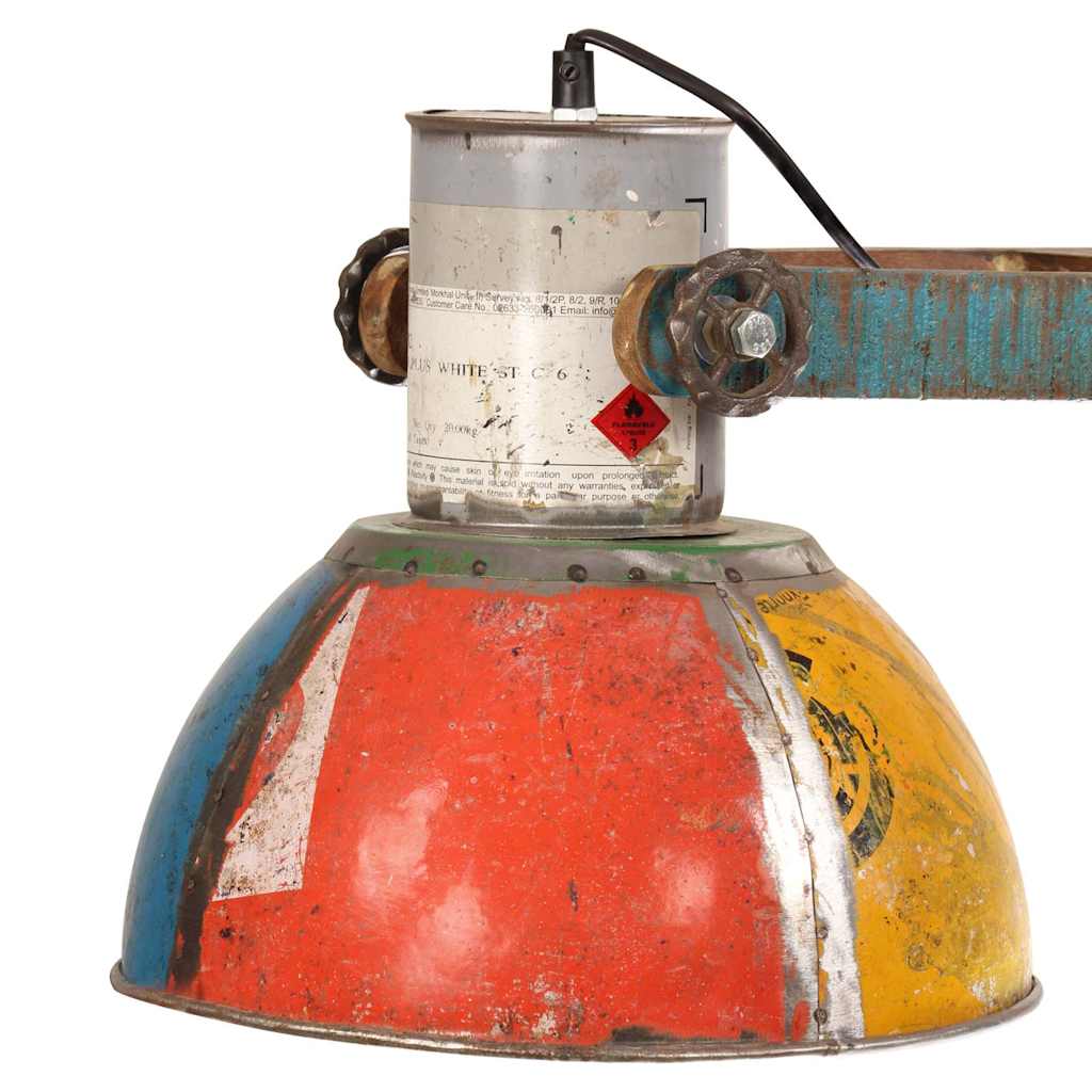 Lampada a Sospensione Industriale 25 W Multicolore 111 cm E27