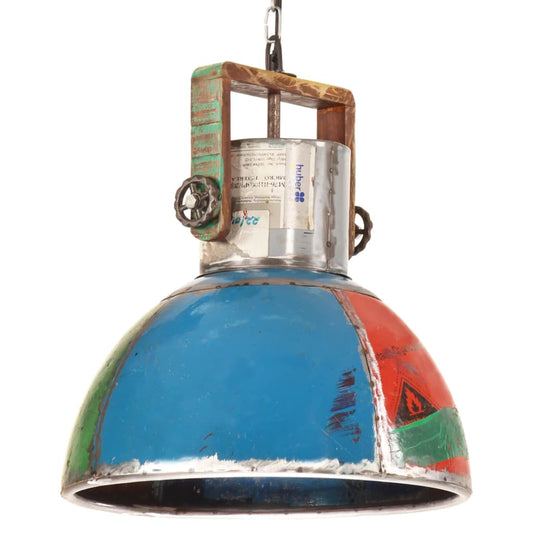 Lampada Sospesa Industriale 25 W Multicolore Rotonda 40 cm E27